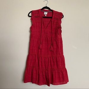 Knox Rose Red Dress Boho